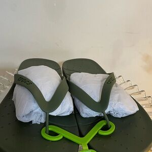 CROCS Miami Olive Green Sandals